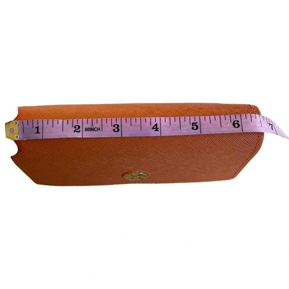Tory Burch Orange Sunglasses Case and Bag - Picture 13 of 13